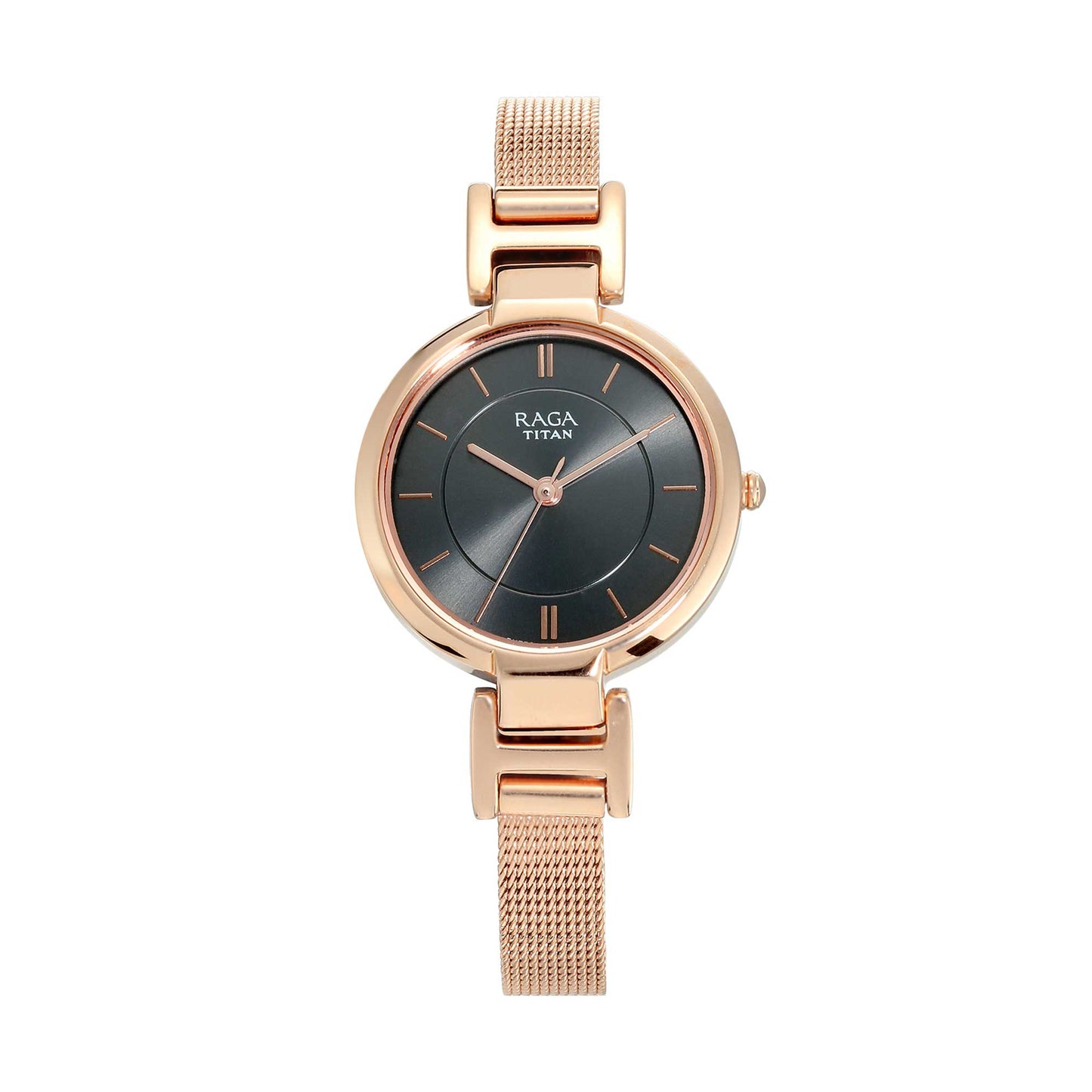 Titan Raga Viva Anthracite Dial Analog Watch for Women-Titan-Albatel