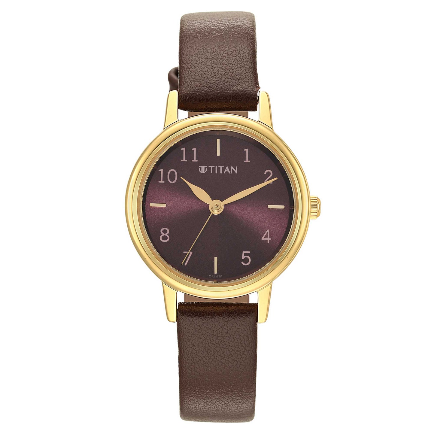 Ladies Karishma Brown Dial Metal Strap Watch