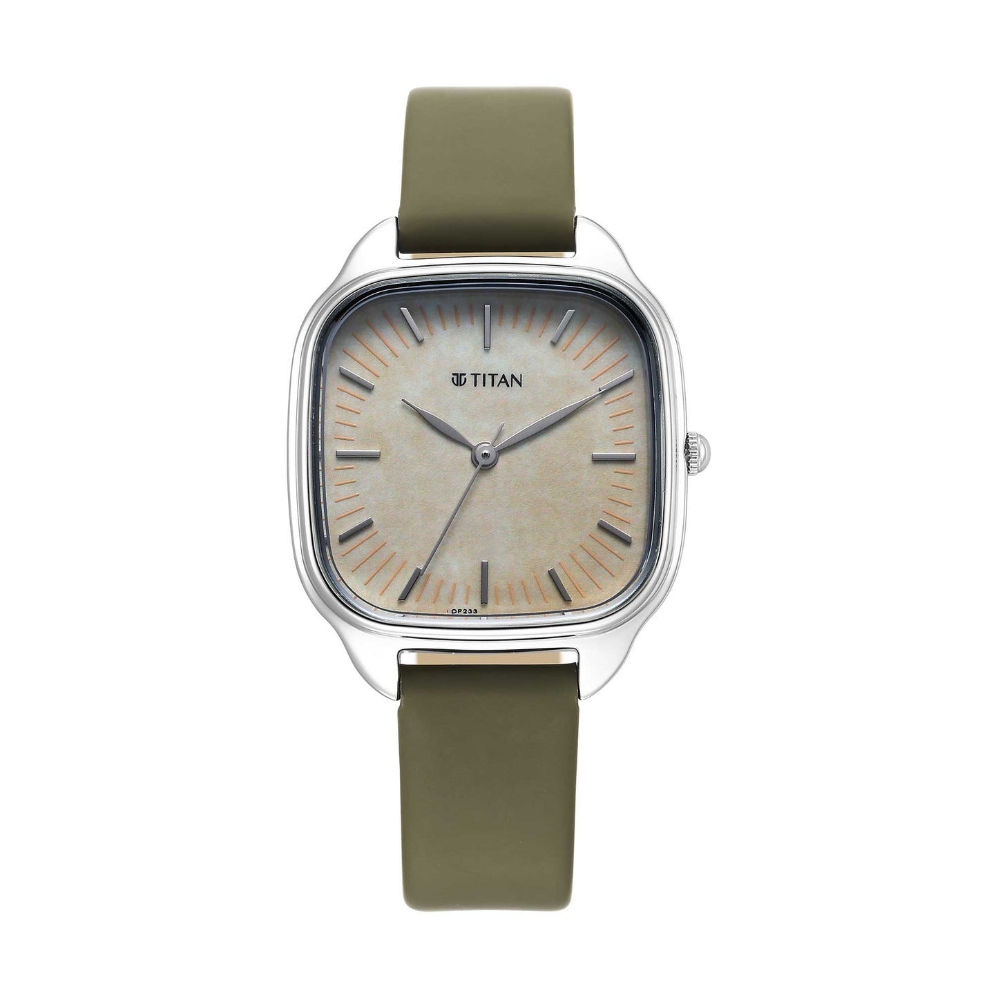TITAN Workwear Women Analog Watch with Leather Strap
