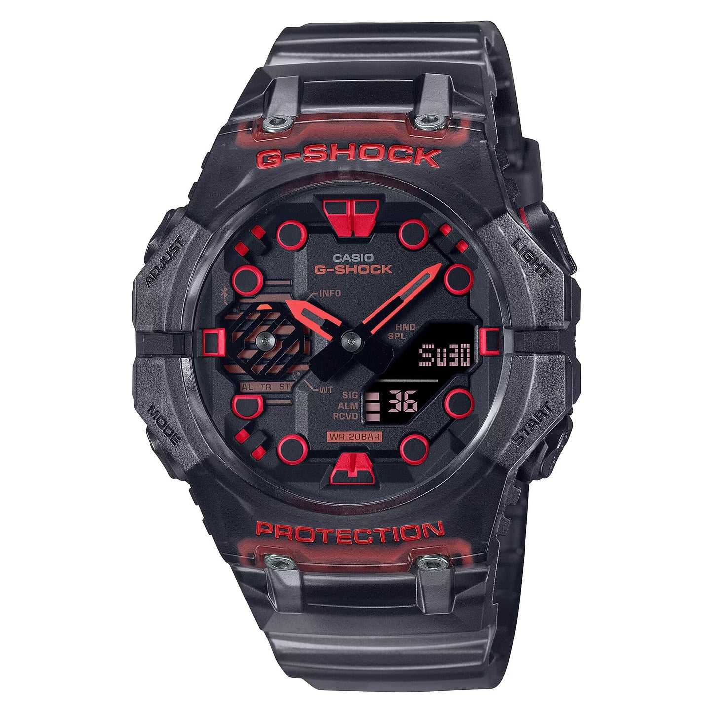 G Shock Men's Black Analog-Digital Carbon Watch GA-B001G-1ADR-G-Shock-Albatel