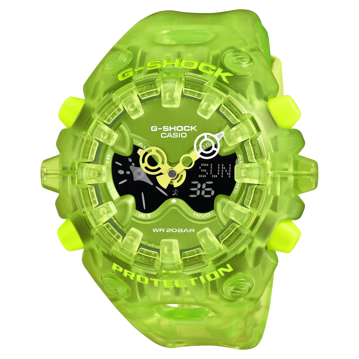 G-Shock GA-V01 Green Skeleton