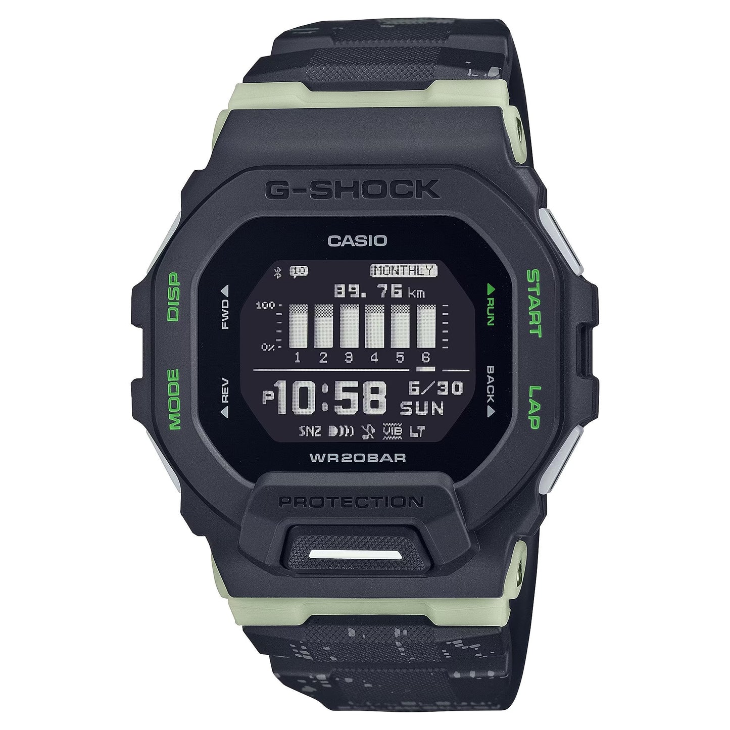 Women's Casio Gold Digital Stainless Steel Strap Watch-Albatel