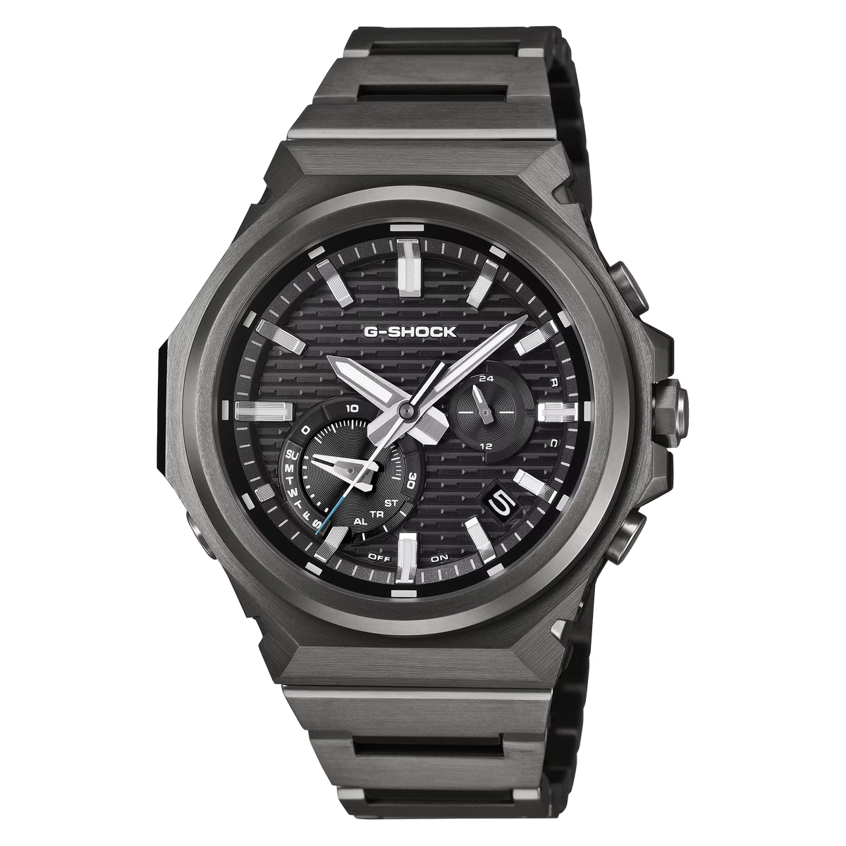 G-Steel Full Metal Black IP Chronograph