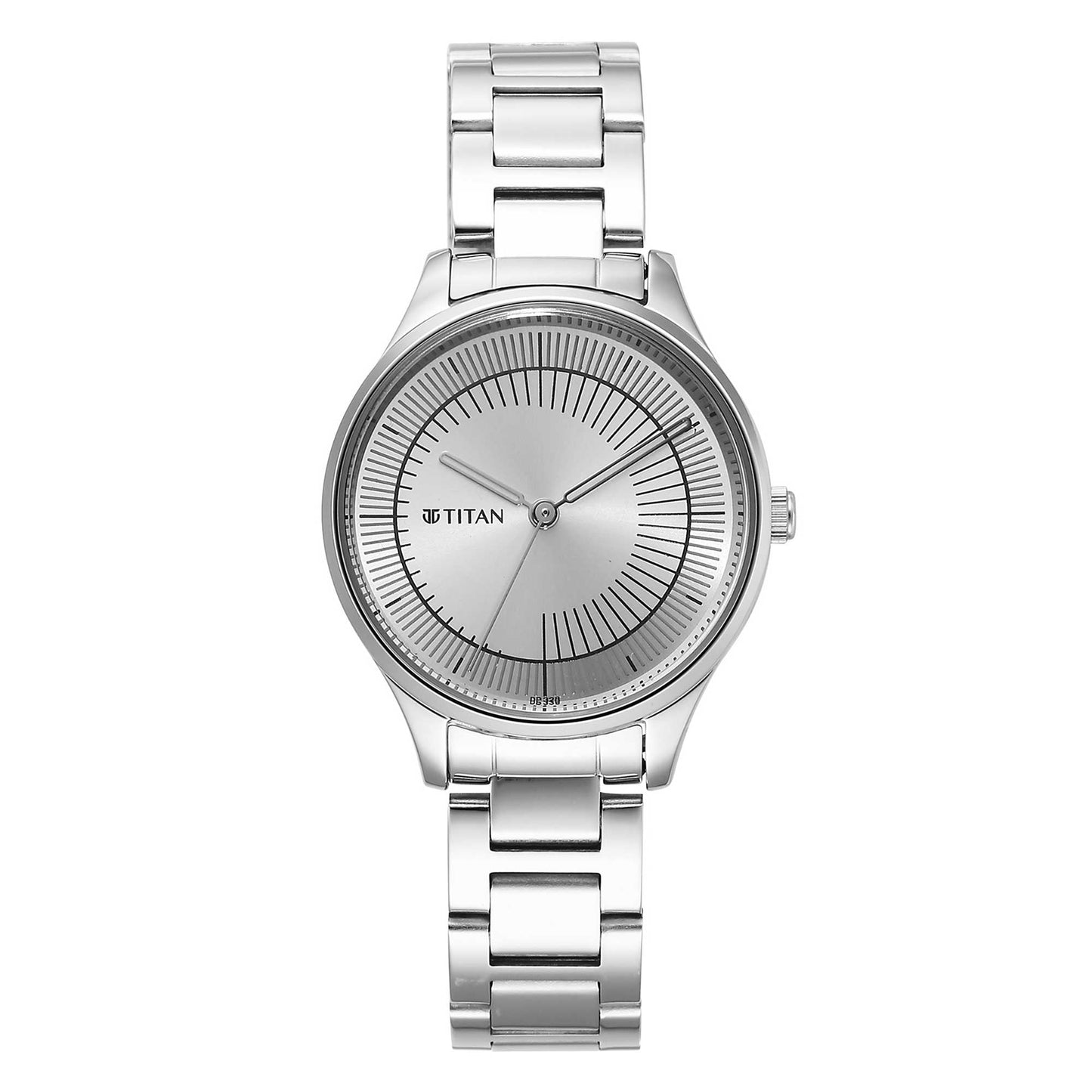 Titan Yin & Yang Silver Dial Watch for Women-TITAN-Albatel