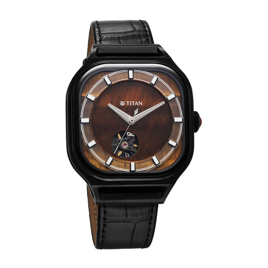 Buy Online Titan Caelum Tiger Eye Automatic 