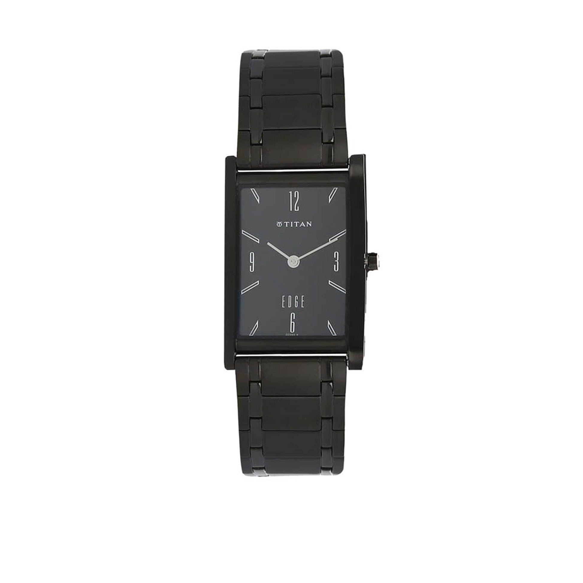 Black Dial Metal Strap Watch – Albatel - Main Image