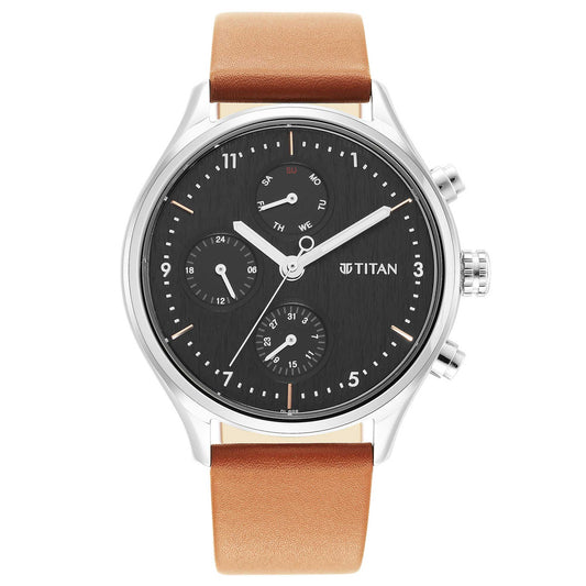 Neo Silver Dial Multifunction Watch for Men