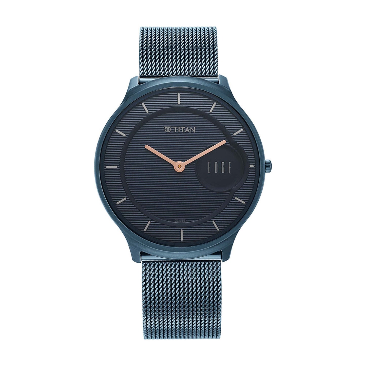 Edge Baseline Grey Dial Stainless Steel Strap Watch Men