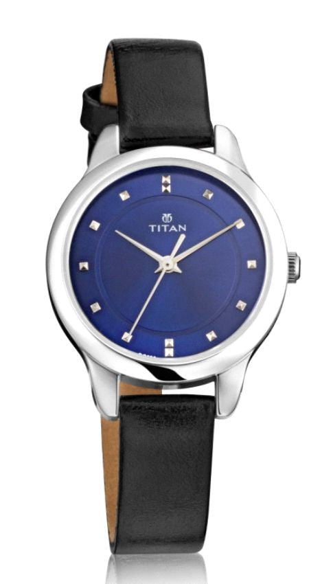 Titan Women's Chic minimalist watch with Blue-Titan-Albatel