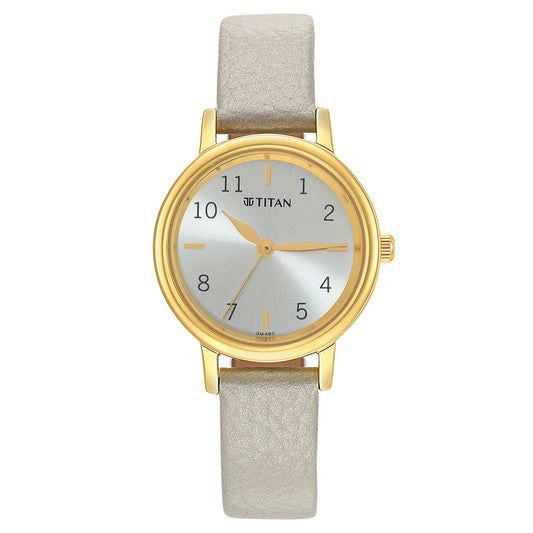 Ladies Karishma Grey Dial Metal Strap Watch