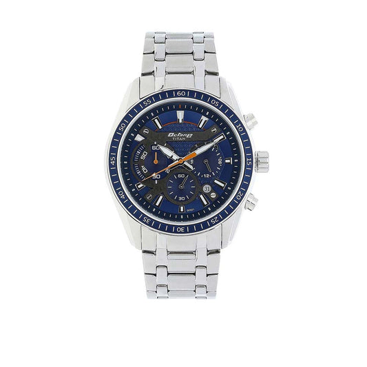 Titan Octane Blue Dial Chronograph Watch for Men-Titan-Albatel