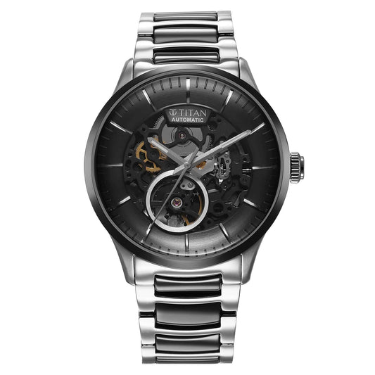 Titan Automatics Ceramic Fusion Analog Watch