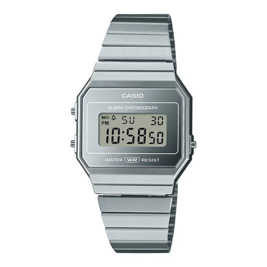 Casio Vintage Digital Unisex Mesh Watch-Casio-Albatel