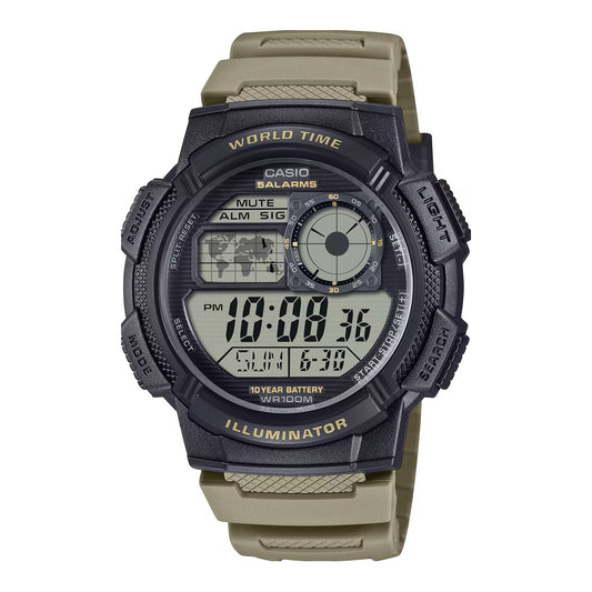 CASIO Digital Grey Dial Watch for Men's
