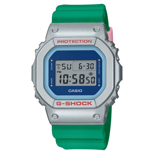 ساعة جي شوك للرجال DW-5600EU-8A3DR أخضر