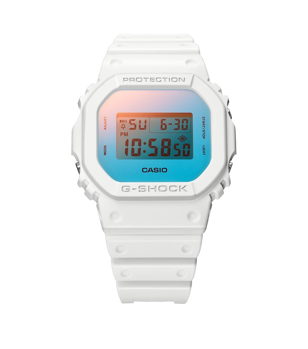 G-Shock Men's White Dial Digital Watch-G-Shock-Albatel