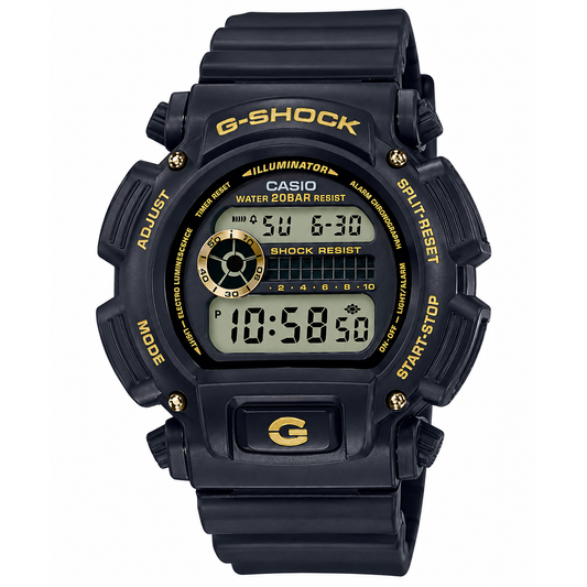 G-SHOCK Tough Digital Black & Gold