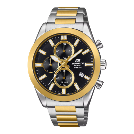 Casio Edifice Sapphire Two-Tone