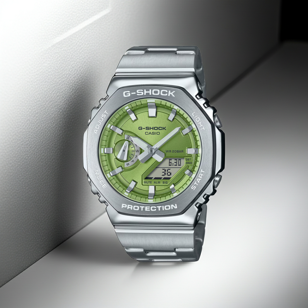 ساعة G-Shock التناظرية والرقمية
