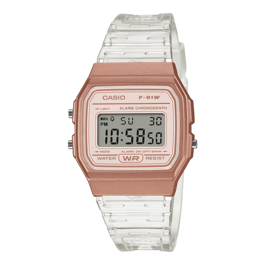 Casio Resin Band Digital Watch for Unisex