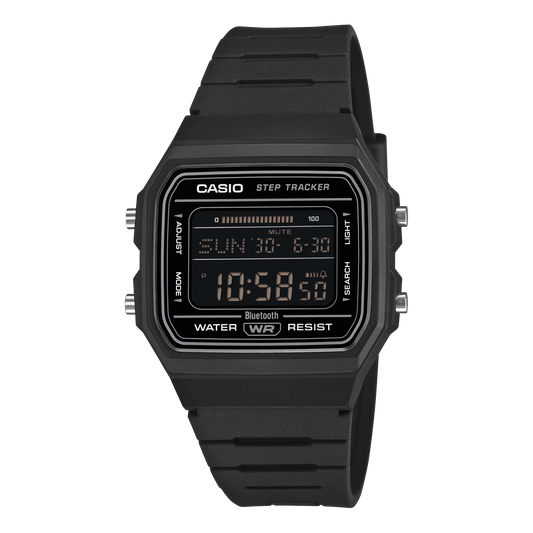 Digital Step Tracker Dark Dial Watch