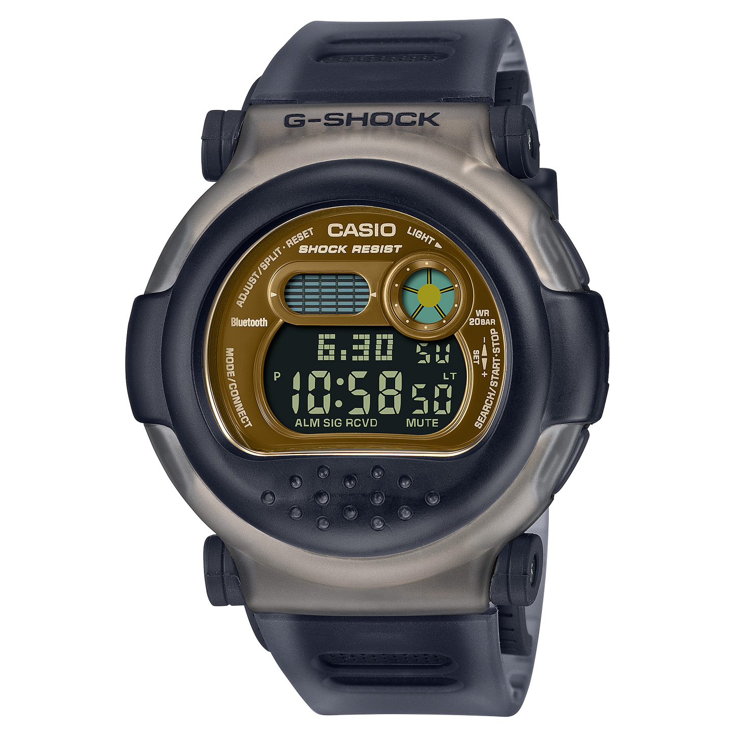 G-Shock Digital Gray Dial Men G-B001MVB-8DR-G-Shock-Albatel