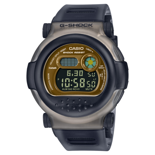 G-Shock Digital Gray Dial Men G-B001MVB-8DR