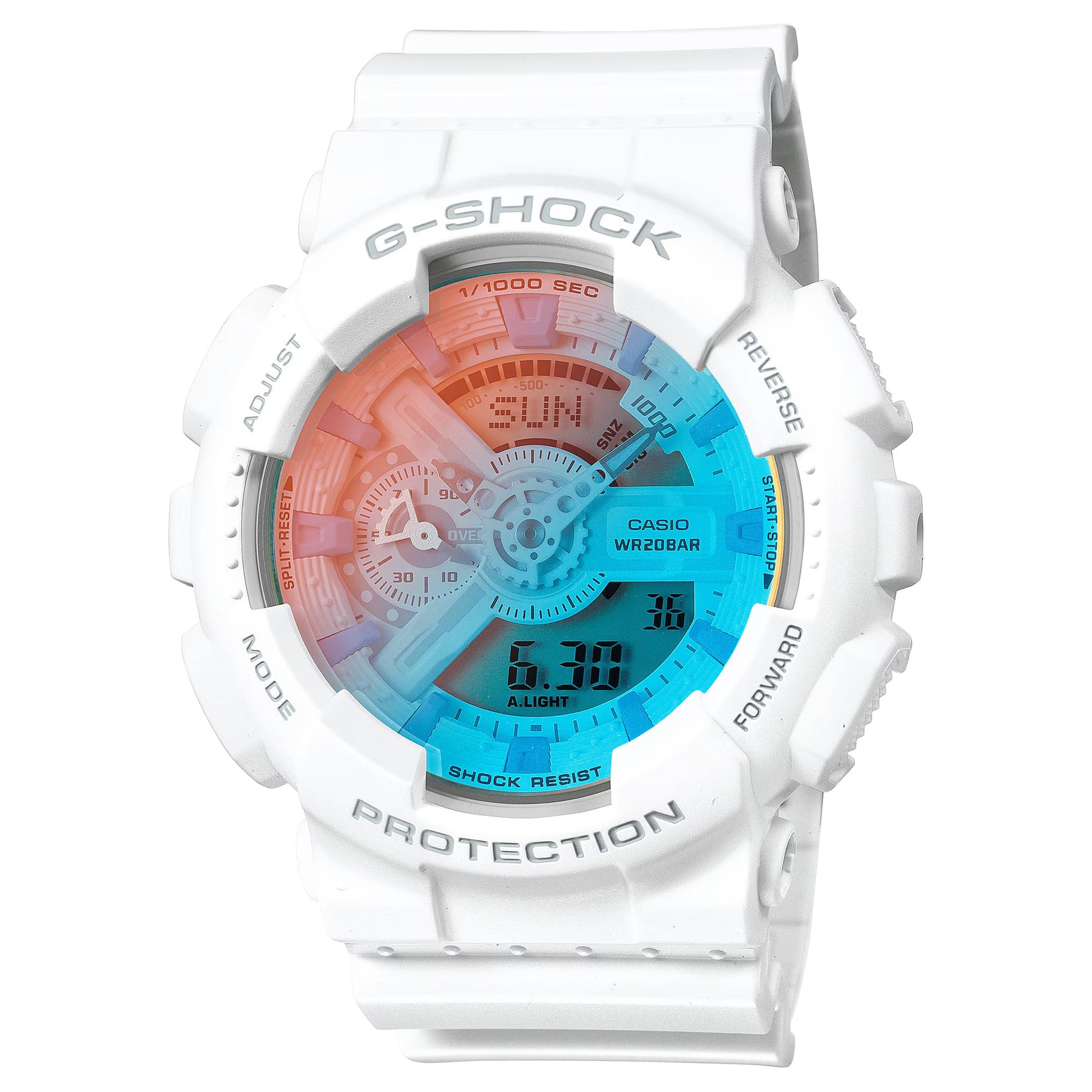 G-Shock White Men's Watch-G-Shock-Albatel