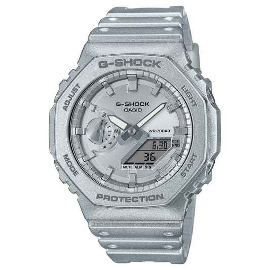 G-Shock Men's Grey Analog-Digital Silicone Strap Watch-G-Shock-Albatel