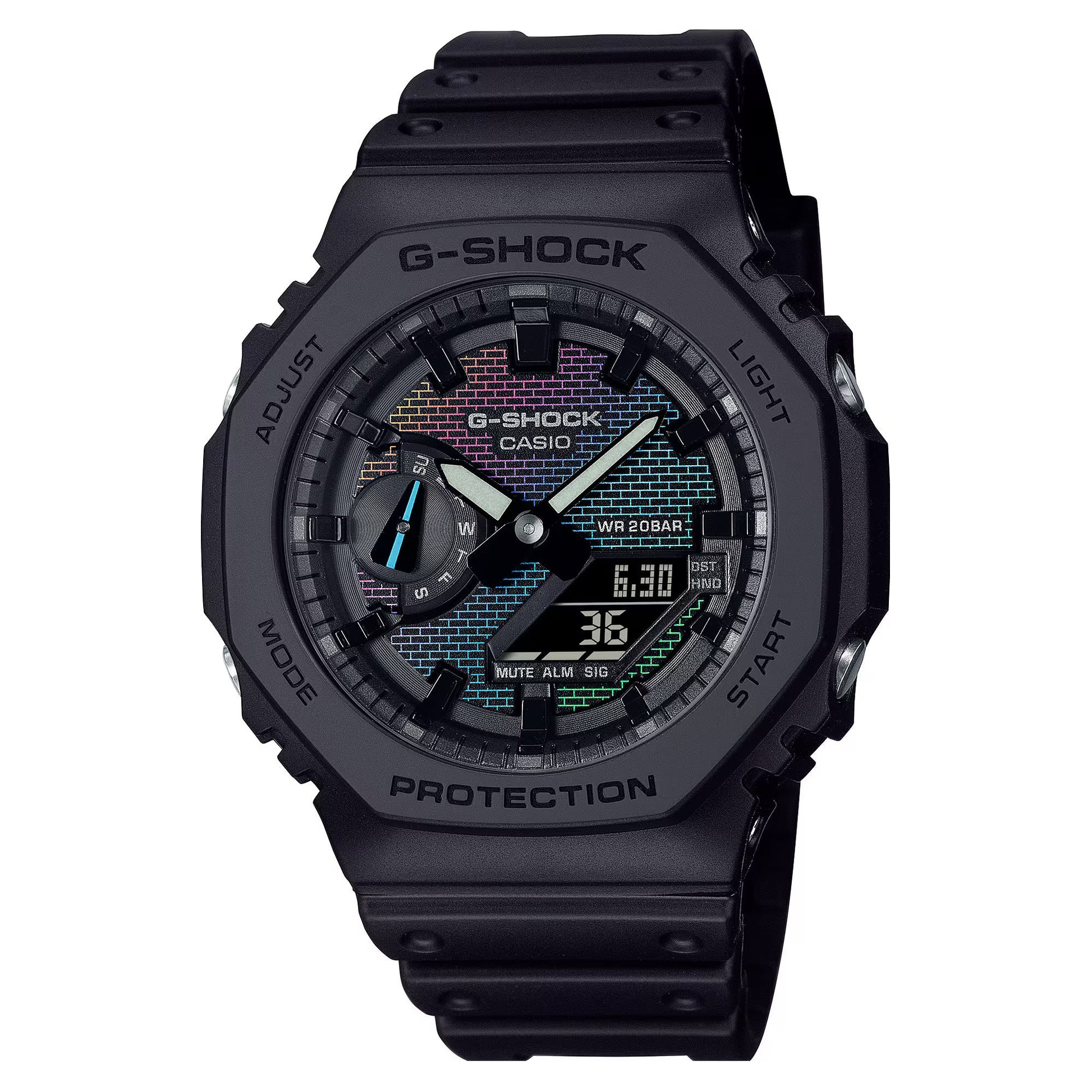 G-Shock Rainbow Brick Wall Edition-G-SHOCK-Albatel