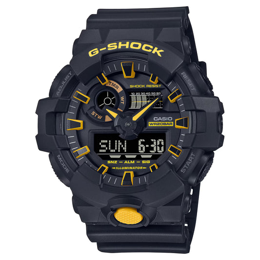 G-Shock Men's Black Analog-Digital Silicone Strap Watch