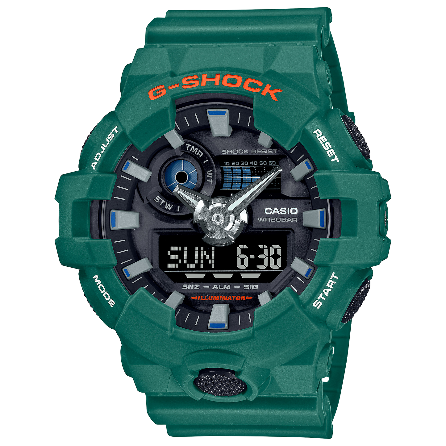 G-Shock Analog-Digital Black Dial Men GA-700SC-3ADR-G-Shock-Albatel