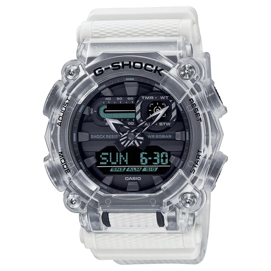 G-Shock Men Resin White Strap Analog-Digital Watch - GA-900SKL-7ADR