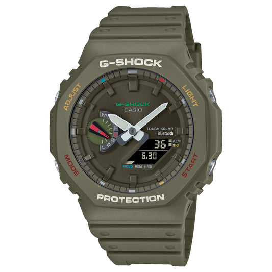 G-Shock GA-B2100FC Tough Solar وBluetooth مع لمسات متعددة الألوان
