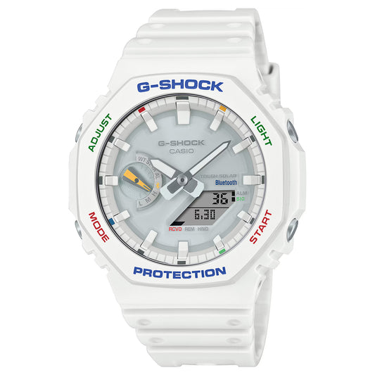 G-Shock Bluetooth Connect Analog-Digital White Dial Men