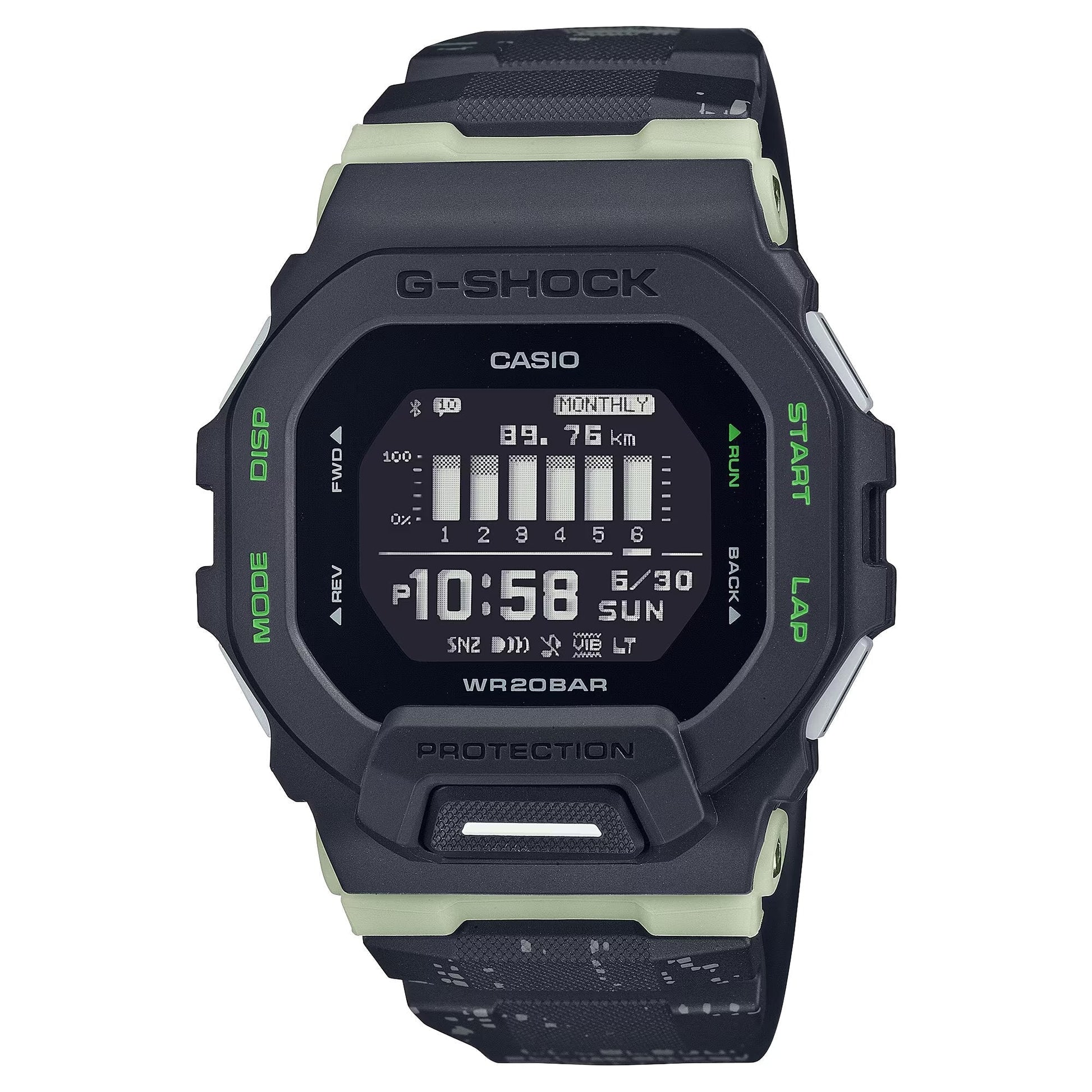 Women's Casio Gold Digital Stainless Steel Strap Watch-Albatel