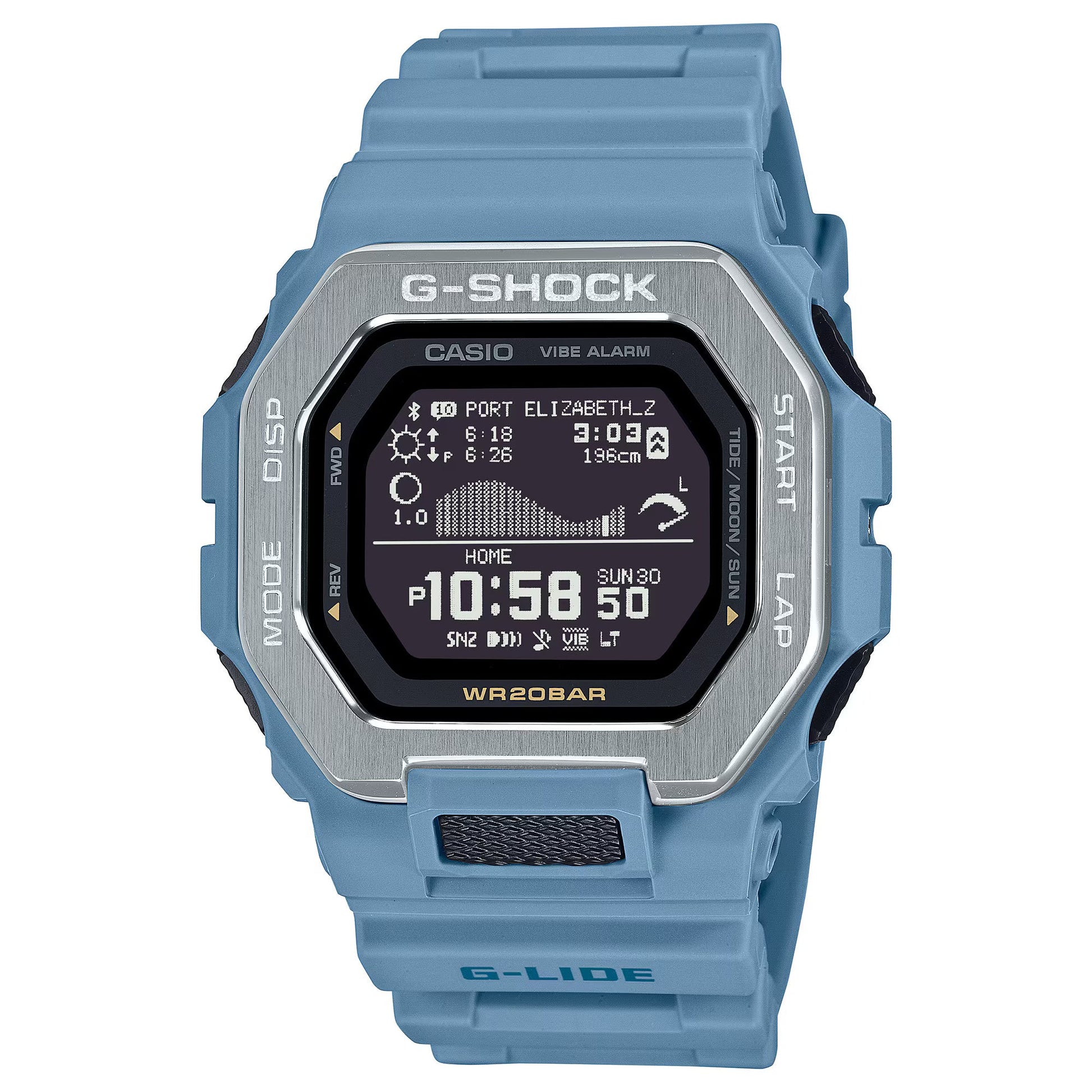 G-Shock Teal Green Surfer Men's Tide Watch-G-Shock-Albatel