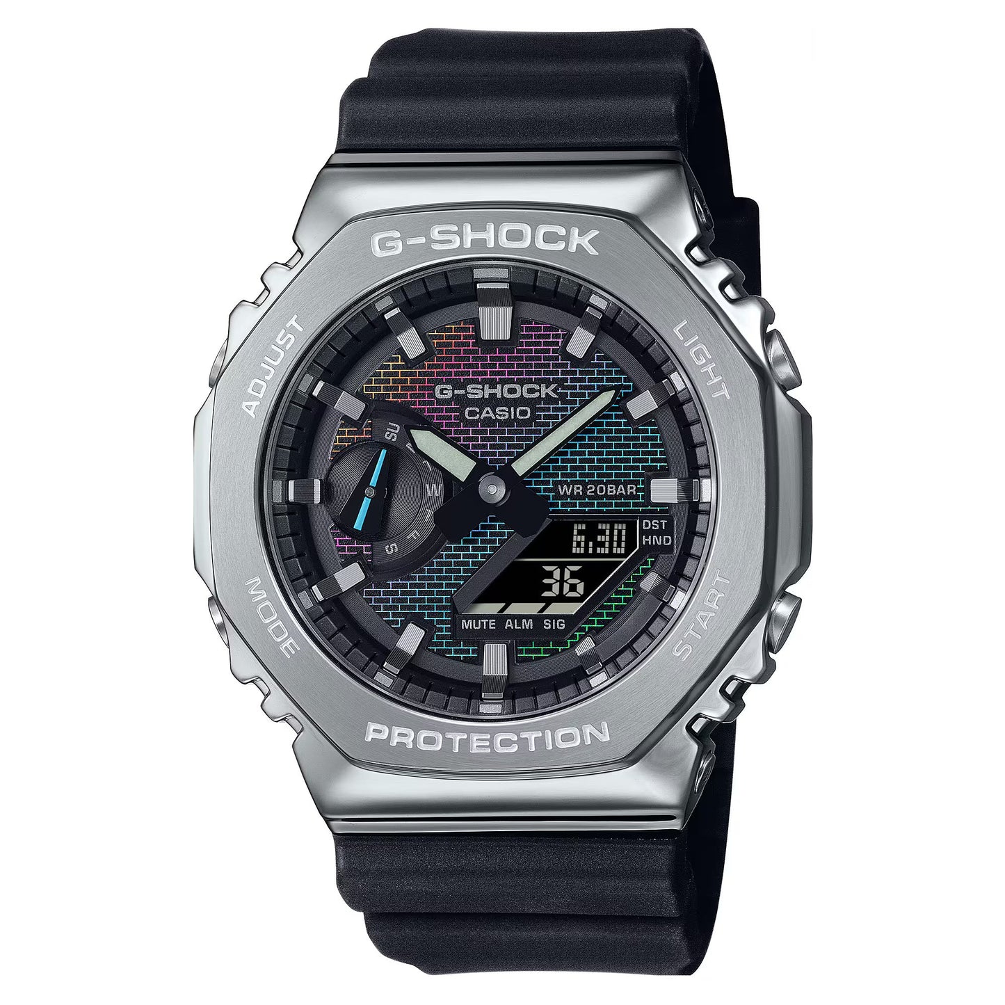 G-Shock Rainbow Brick Wall Watch-G-SHOCK-Albatel