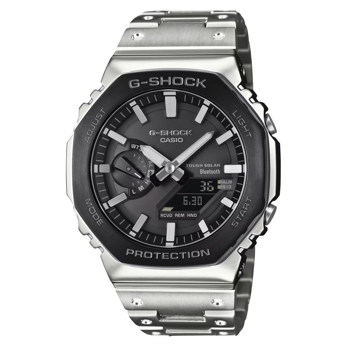 Full Metal Octagon Tough Solar Watch