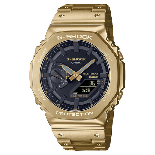 G-Shock Full Metal Model with Smartphone Link GM-B2100 Yellow Gold Color