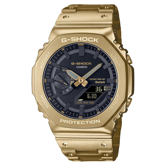 G-Shock Full Metal Model with Smartphone Link GM-B2100 Yellow Gold Color-G-Shock-Albatel