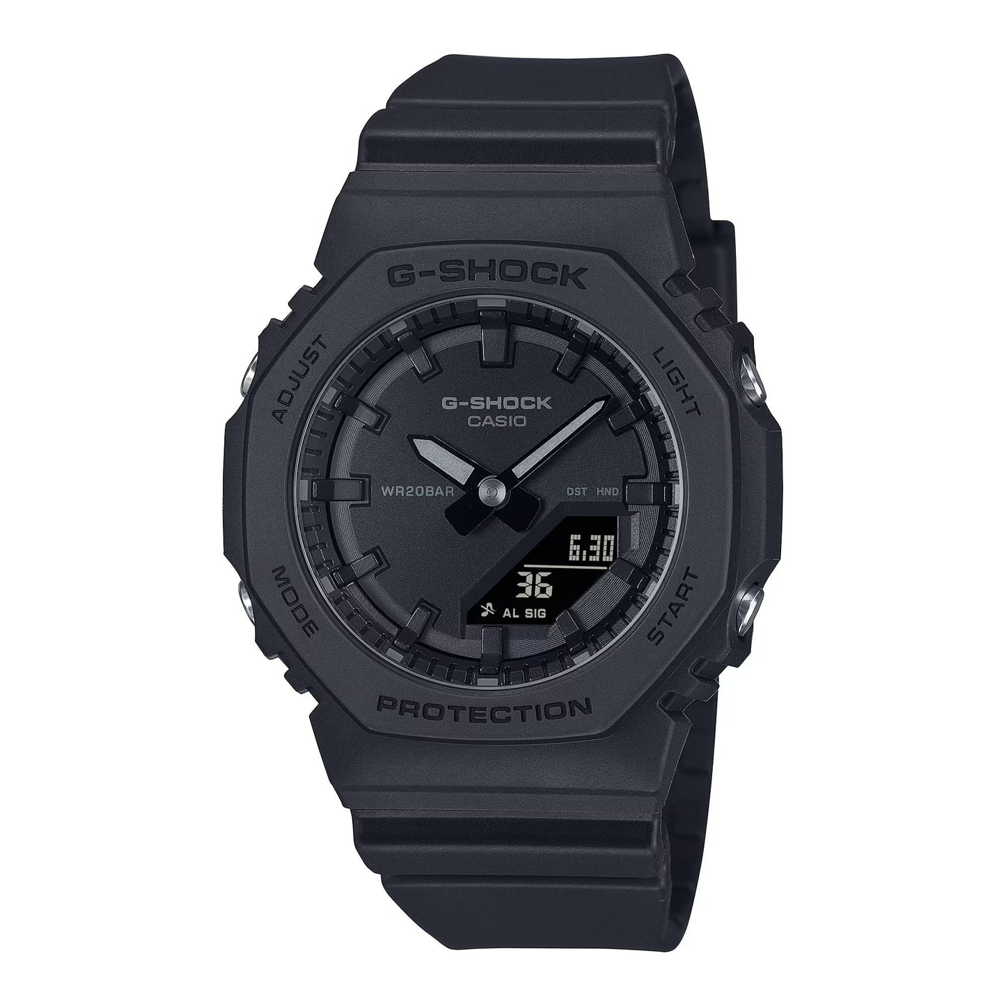 G-Shock Octagonal All Black Analog-Digital Watch