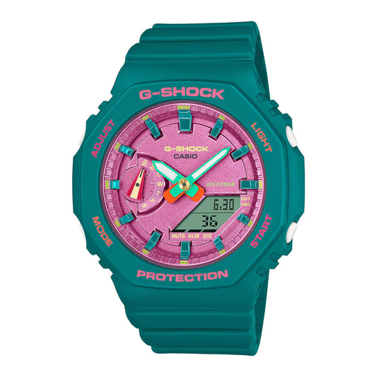 G-Shock Turquoise Green Resin Strap Women Watch