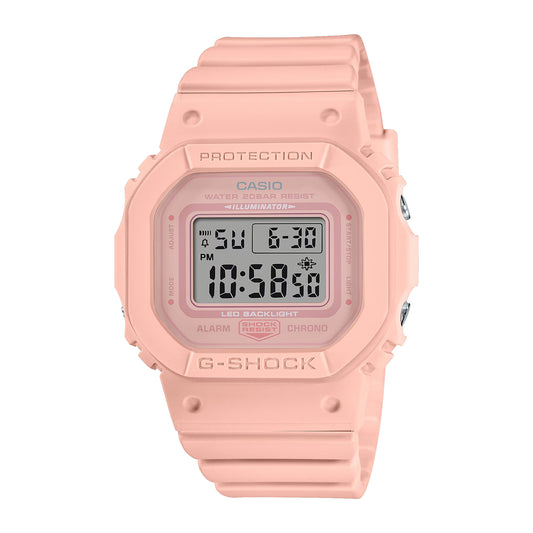 G-SHOCK Women's Pink Digital Silicone Strap Watch