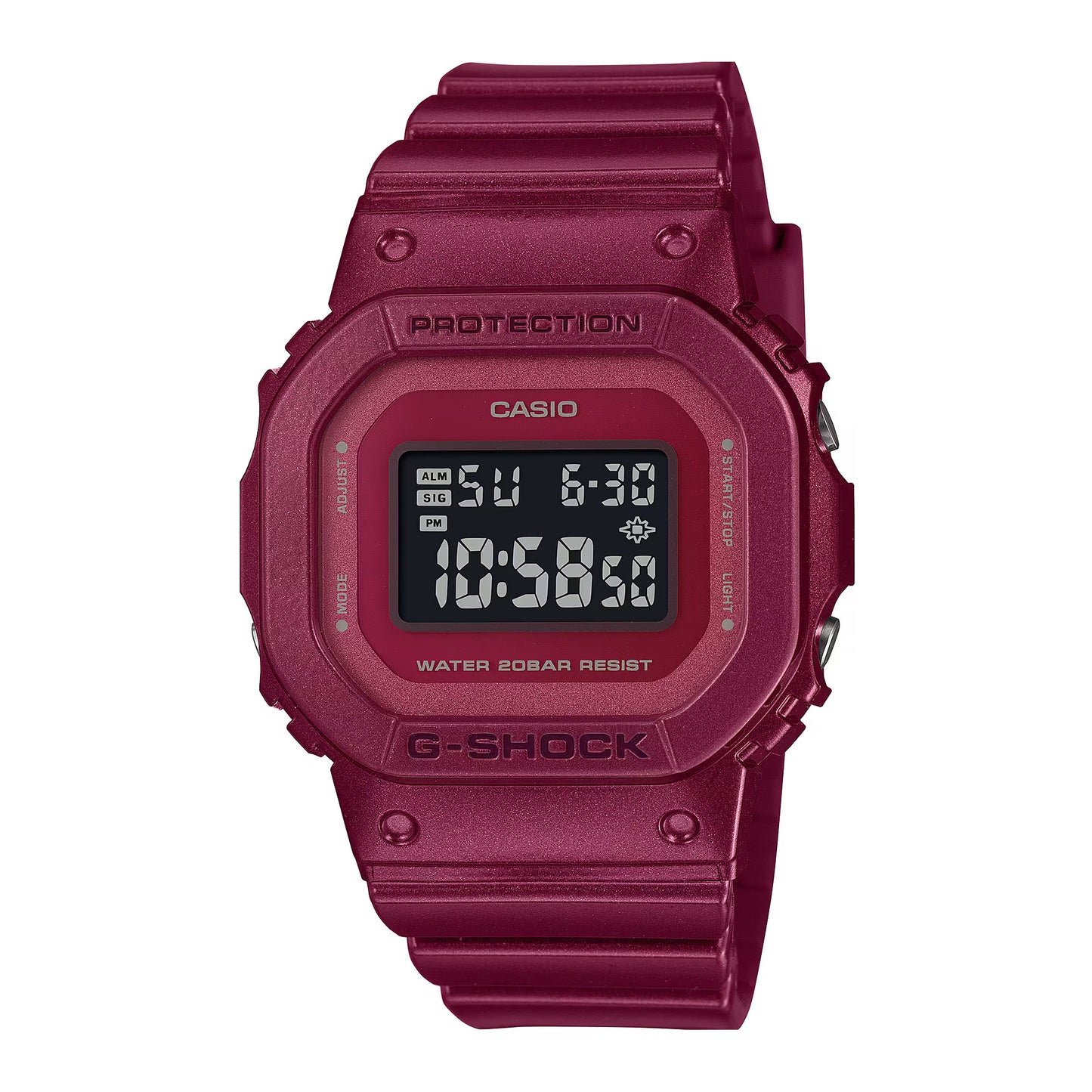 G-SHOCK WOMEN DIGITAL WATCH GMD-S5600RB-4DR-G-Shock-Albatel