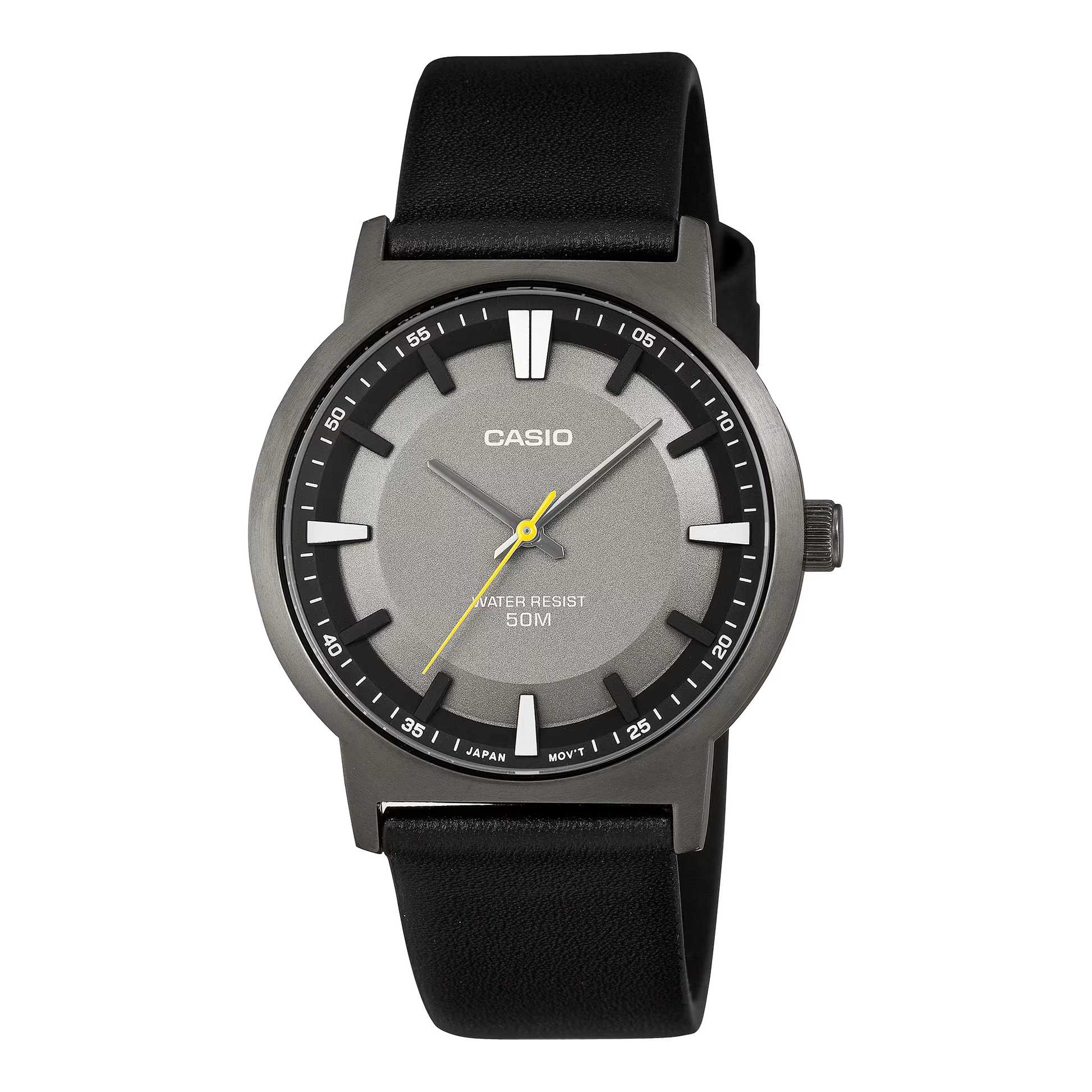 Casio Classic Black IP Leather