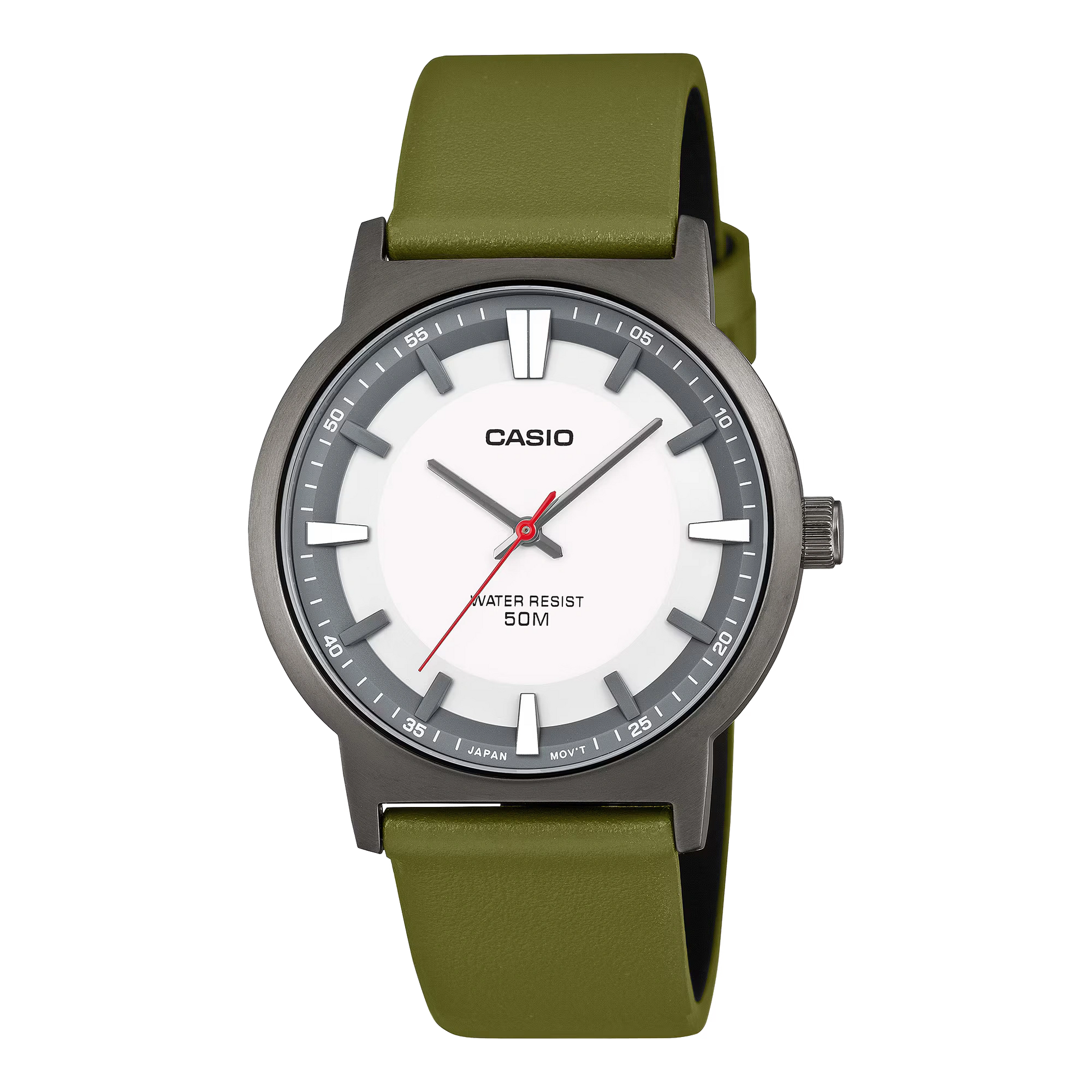 Casio Classic Black IP White Dial