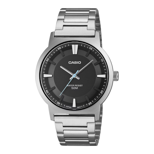 Casio Classic Steel Black Dial