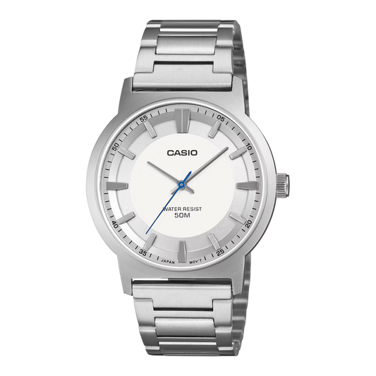 Casio Classic Steel Silver Dial