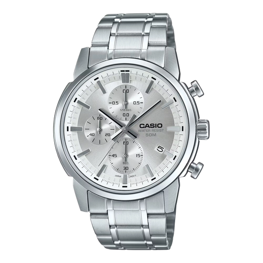 Casio Multi-Dial Chronograph Silver